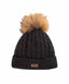 Cashmere UGG Beanie – Charcoal