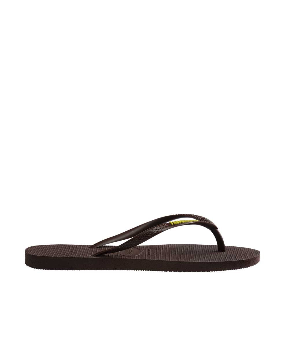 Havaianas Women's Slim Rubber Logo Thong