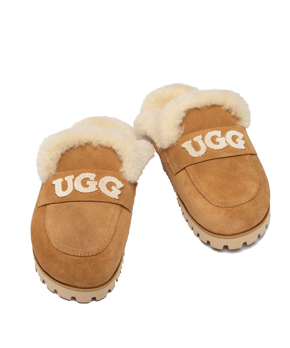 Women's UGG Violet Knit Logo Slipper