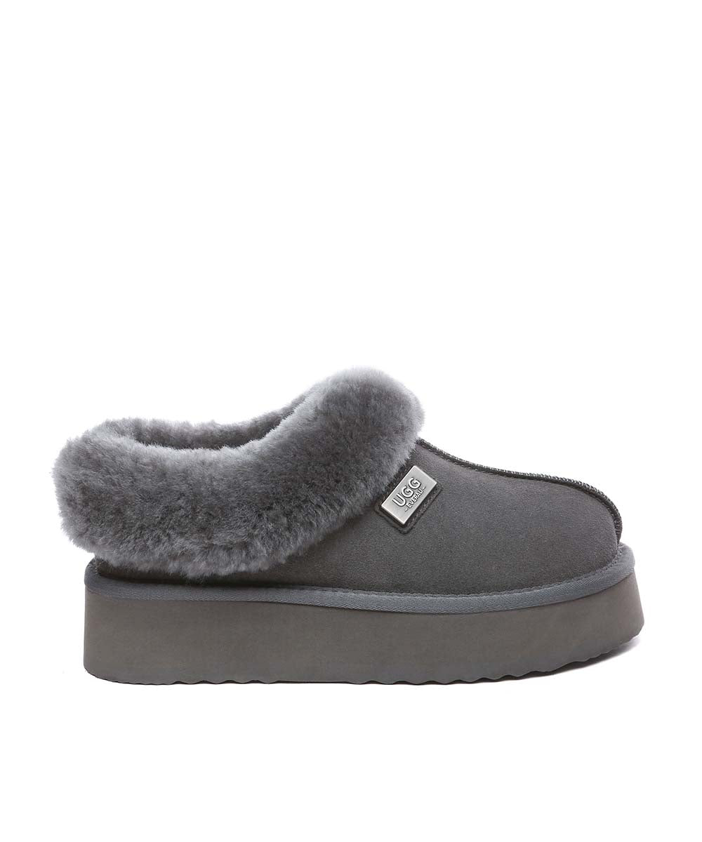 Women s UGG Hailey Slippers Grey AU 4 EUR 35