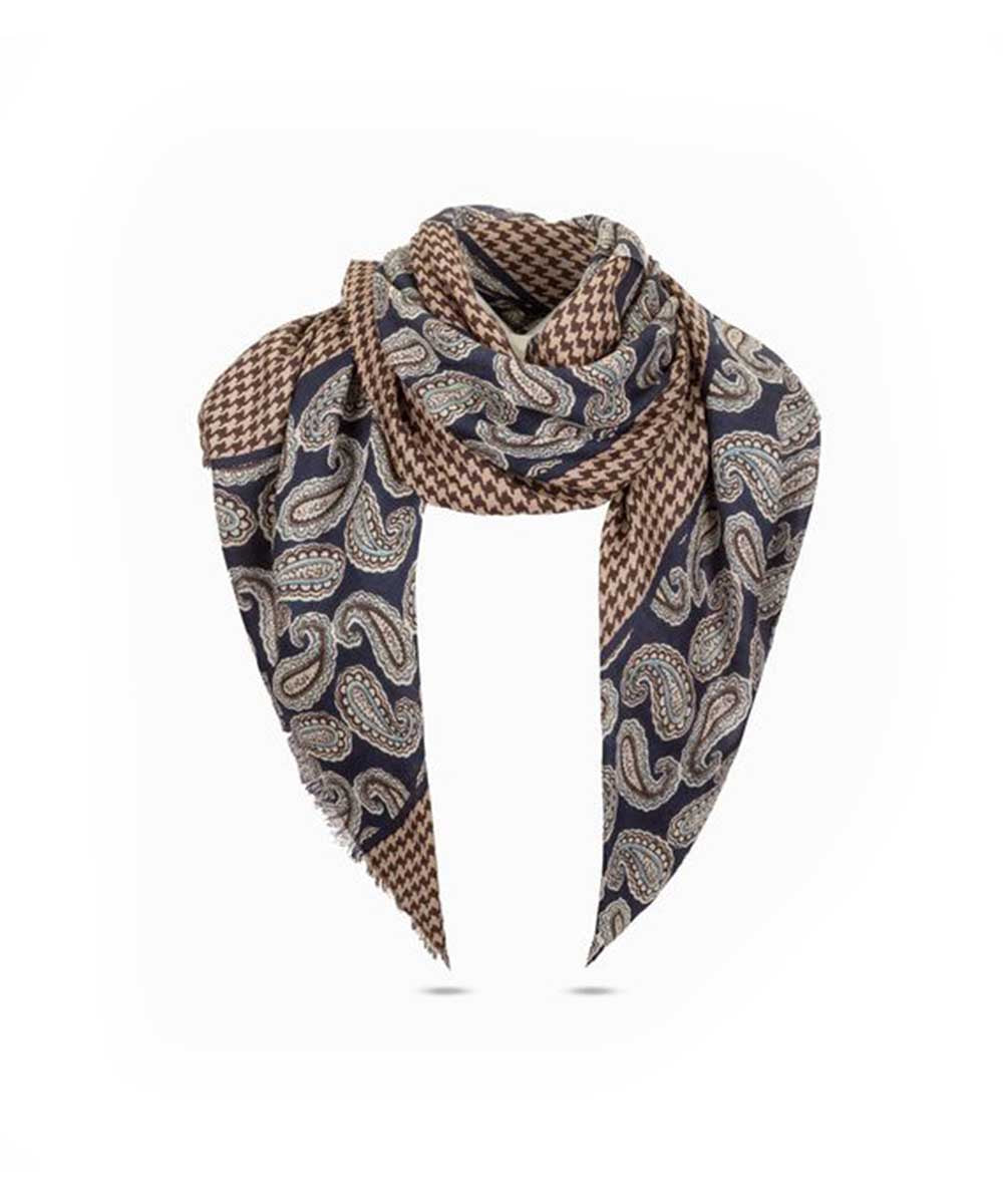 Merino Wool Print UGG Scarf