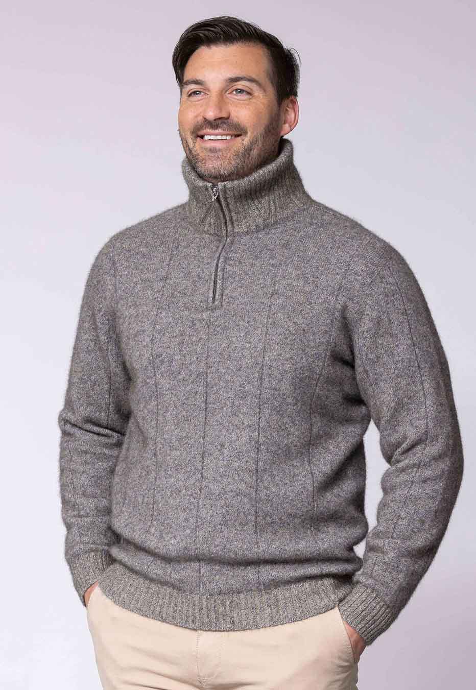 Men's Merino Possum Javelin Sweater Secondary image