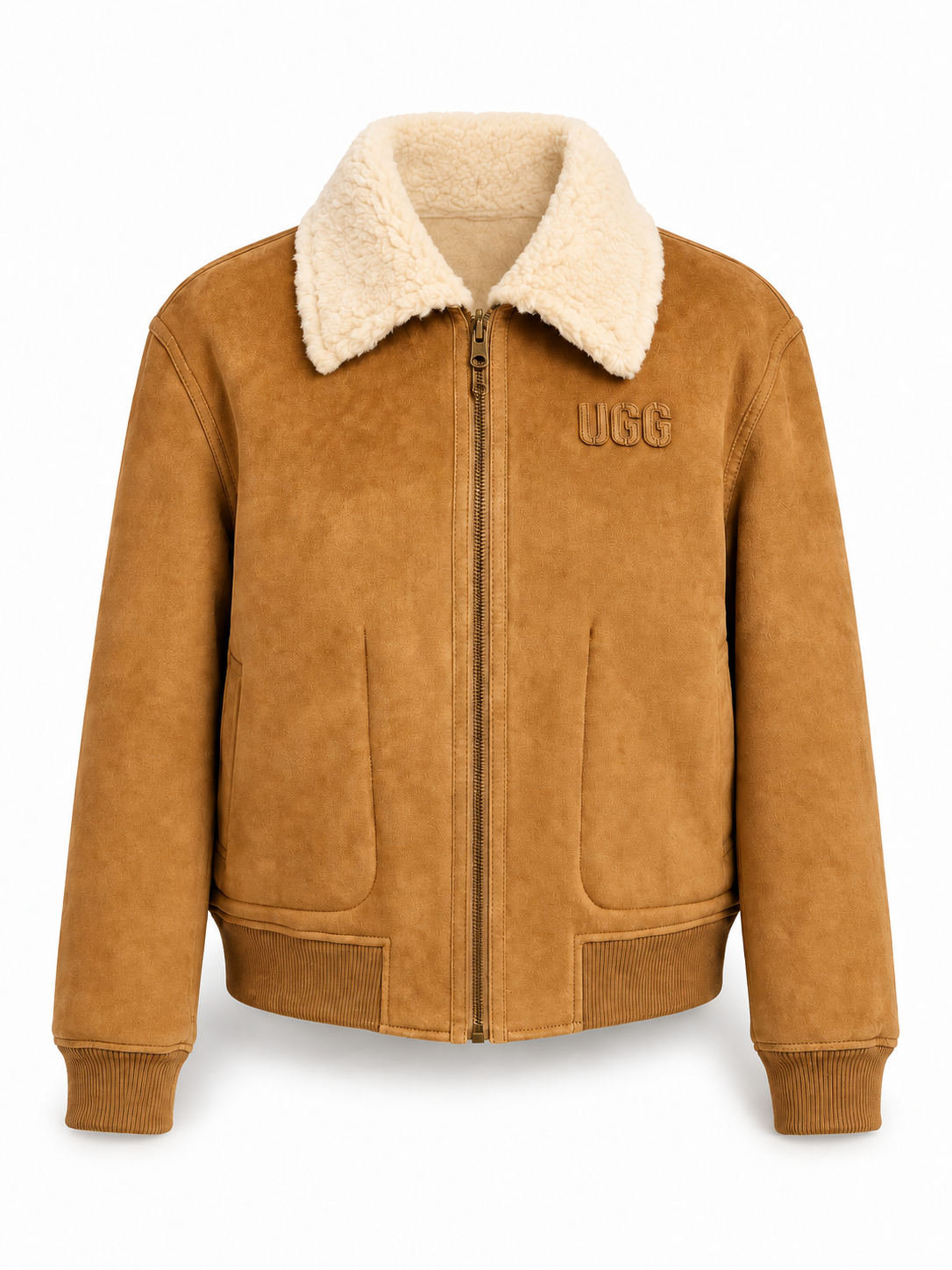 UGG Women's Bondi Reversible Bomber Jacket - Chestnut/Natural