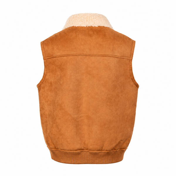 UGG Women's Lorne Reversible Zip Vest - Chestnut/Natural