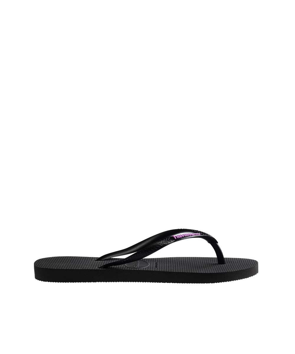 Havaianas Women's Slim Rubber Logo Thong
