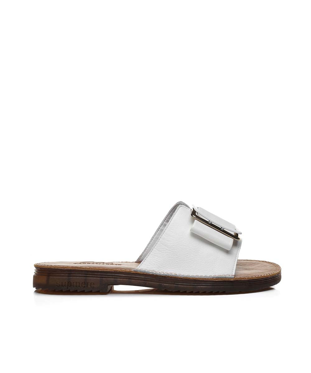 Women s Beck Sandal White AU 4 EUR 35