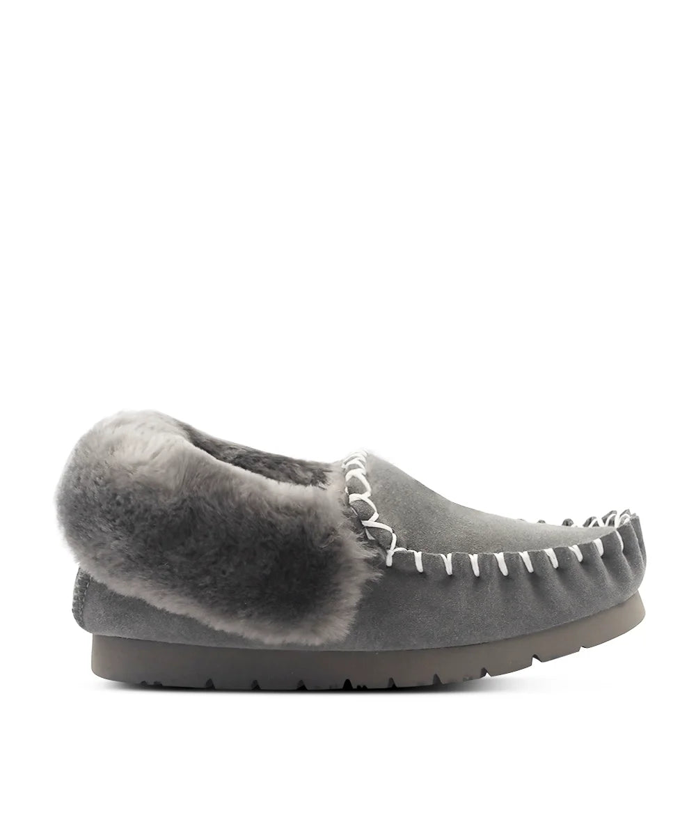 Grey 2025 moccasins ugg