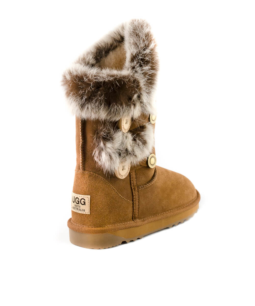 Ugg boots rabbit best sale fur