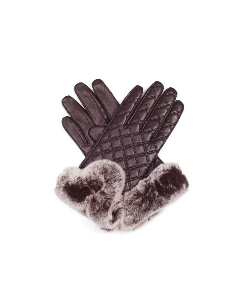 Ugg shop fur gloves